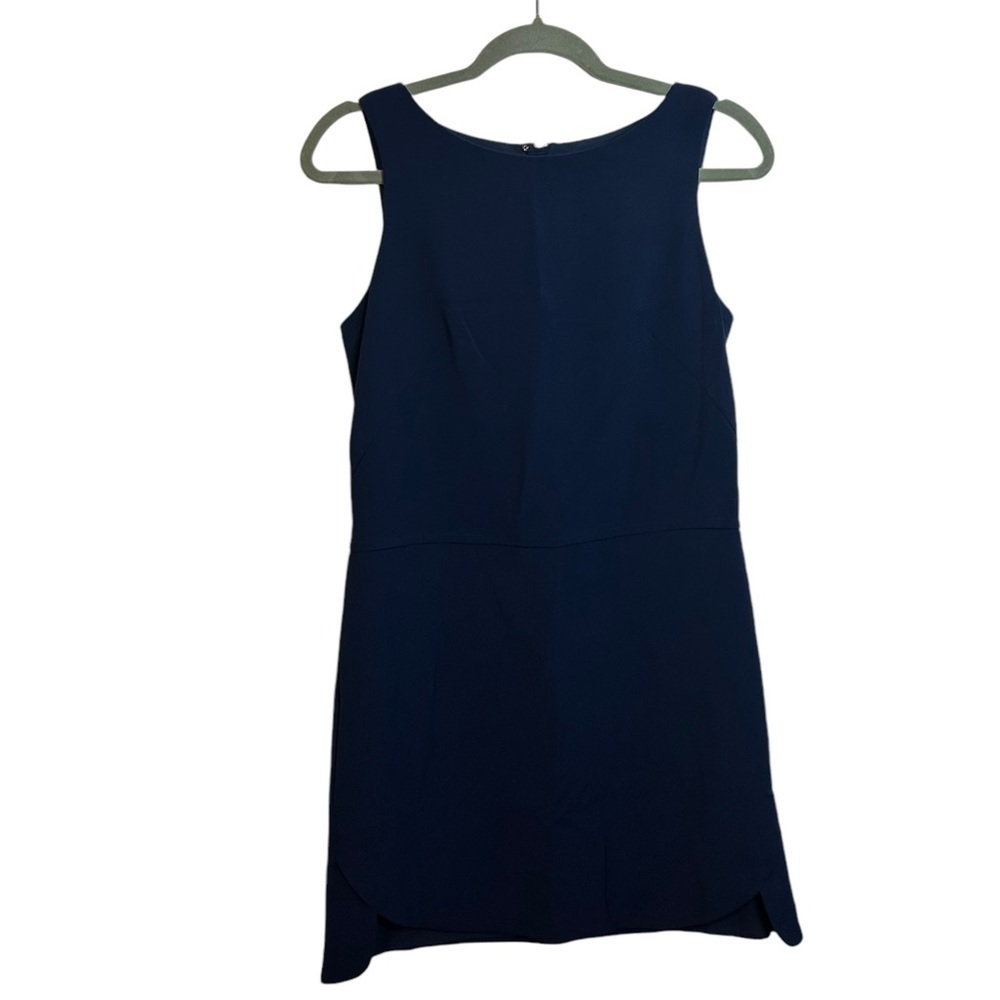 Ann Taylor Navy Blue Career Shift Dress